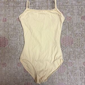 Yellow Camisole Leotard